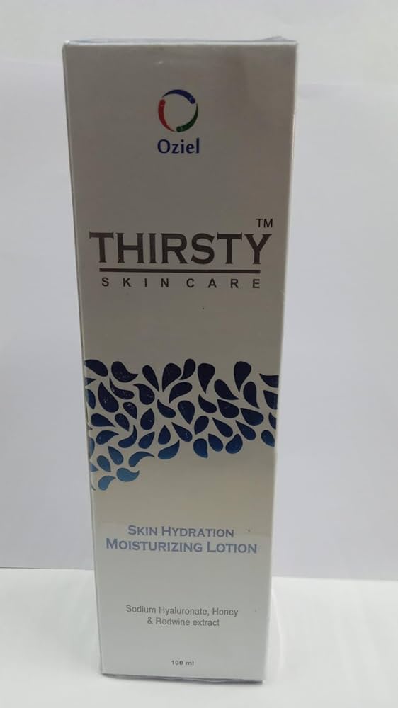 Thirsty Skin Care Moisturising lotion 100 ml Ingredients​